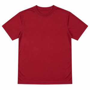 Camiseta Casual de Punto para Hombre, Cuello Redondo, Manga Corta, Corte Regular, 100% Algodón, Transpirable y Ecológica, Personalizable - Product Image 5