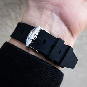 Customize Luxury Half Iced Sport <b>Watch</b> with Black Rubber Band Huge Dial Moissanite Bust Down Round Case <b>Watch</b> Foe <b>Mens</b> - Product Image 4