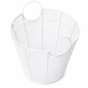 Panier à linge carré noir robuste en métal sur roulettes, chariot de rangement pour vêtements, bac à linge sur roulettes pivotantes - Product Image 4
