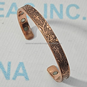 Pulsera de Terapia de Cobre Espiritual Moderna con Energía Magnética para Equilibrio, Yoga, Meditación, Alivio de Articulaciones y Regalo de Aniversario - Product Image 4