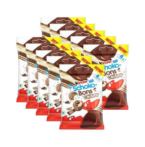 Caja expositora de Kinder Schoko Bons Crispy 48 x 67.2g - Oferta exclusiva B2B al por mayor para supermercados y exportación - Product Image 2