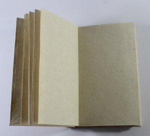 สมุดบันทึกทำมือ ปกแข็ง เป็นมิตรกับสิ่งแวดล้อม เย็บกาว 40 แผ่น - Product Image 3