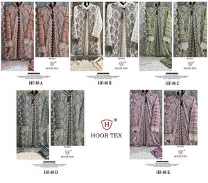 Chic Winter Chic Winter <b>Outfit</b> Comfortable Stretchable Cotton Bottom Heavy Organza Dupatta Salwar Kameez Heavy Georgette Kameez - Product Image 6