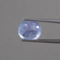 Saphir bleu naturel certifié IGI en vrac pour la vente en gros |   Coupe coussin 11x10mm |   Saphir clair de 6,38 carats pour la fabrication de bijoux |