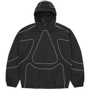 Unisex Hooded <b>Tracksuit</b> Set Solid Black Full Length Windproof Streetwear Zipper Fly Side Pockets Autumn Adult Fit windbreaker - Product Image 4