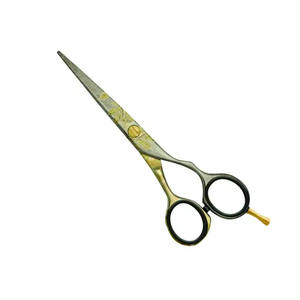 Ensemble de ciseaux professionnels en acier inoxydable 440c pour droitiers, pour la coupe de cheveux, destiné aux salons de coiffure et aux salons de beauté, avec logo personnalisé - Product Image 4