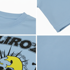 Camisetas de Hombre de Corte Holgado y Precio Bajo, de Algodón Grueso, Estilo Cuadrado, con Estampado DTG, Venta al Por Mayor - Product Image 5