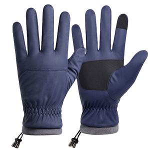 Nouveaux gants de ski et de snowboard d'hiver unisexes épais, coupe-vent, imperméables, écran tactile, antidérapants, doux, à doigts séparés - Product Image 1