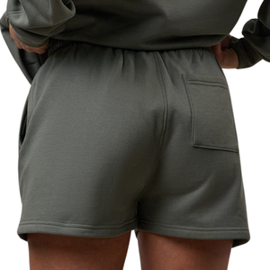Shorts de Felpa para Mujer, Corte Holgado, Ropa Deportiva, Cintura Elástica, Cómodos para el Día a Día, Ropa Deportiva Informal - Product Image 2