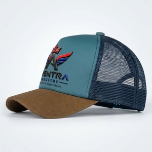 Casquettes de camionneur de haute qualité avec une construction légère, des panneaux respirants, des coutures robustes et une taille ajustable. - Product Image 3