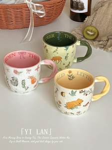 แก้วกาแฟเซรามิกดีไซน์หรูสำหรับใช้ในชีวิตประจำวัน แก้วเซรามิก แก้วกาแฟชาเซรามิก ของขวัญสำหรับผู้ชายและผู้หญิง - Product Image 2
