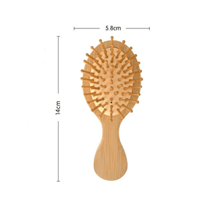 Peine de bambú hecho a mano con material de madera de bambú para peinado, uso estético y accesorio de salón, origen Vietnam. - Product Image 4