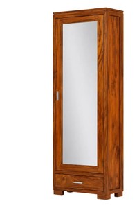 Solid Wood Ultra-<b>Slim</b> <b>Mirror</b> Cabinet | 72 Inch Full Length <b>Mirror</b> Jewelry Armoire | Wholesale Bedroom Furniture - Product Image 3