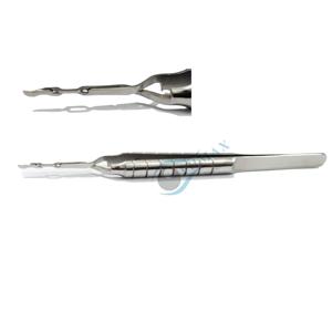 Akahoshi Super Combo III Prechopper de Acero Inoxidable para Técnica de Prechop Vertical en Karate con Incisión de 2mm, Instrumento Quirúrgico Oftalmológico - Product Image 1