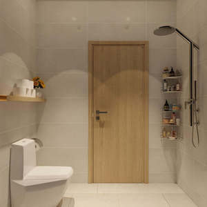 Puerta Interior de Madera Compuesta WPC CAESAR DOOR - Superficie Acabada Resistente al Agua, al Calor y Duradera para Hogares y Hoteles - Product Image 1