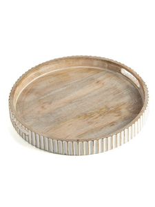 Plateau rectangulaire en bois de manguier massif Woody24into7, provenant de l'Uttar Pradesh, pour hôtel, restaurant, maison, vente en gros - Product Image 2