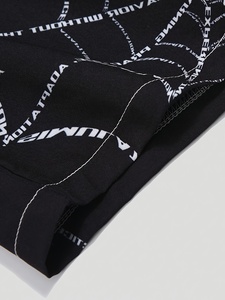 Shorts d'été pour hommes, coupe décontractée, tissu en coton/polyester, taille élastique, respirant, streetwear, shorts de plage - Product Image 5