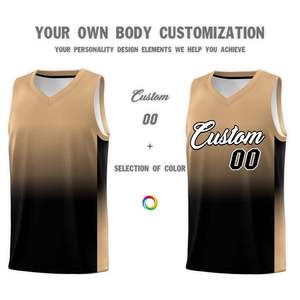 Custom <b>Men</b> Basketball Uniform Set V Neck Gradient Mesh Jersey Shorts Sublimated Team Kit Wholesale Cheap Price Basketball Sets - Product Image 2