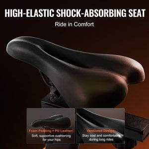 Bicicleta de Ejercicio Estática con Resistencia Magnética Ajustable, Bicicleta de Cardio para el Hogar con Funcionamiento Silencioso - Product Image 5