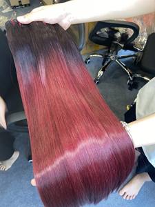 En gros Doux Super Pas Cher À La Mode De L'os De Miroir Droite Bundles De Cheveux Humains Non Transformés Vietnamien Perruques De Cheveux Extensions De Cheveux - Product Image 3