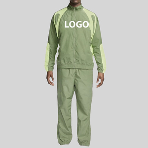 Custom Logo <b>Nylon</b> <b>Tracksuit</b> <b>Men</b> Windbreaker Jacket High Quality Streetwear Sweat Suits Unisex Sportswear 2026 - Product Image 4
