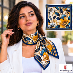 Écharpe bandana personnalisée de haute qualité, tissu léger, marque privée, fabricant textile OEM ODM, produit textile personnalisé Bali - Product Image 3