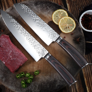 6-Piece Damascus Steel <b>Knife</b> <b>Set</b> Handmade Wooden Handle Straight Edge <b>Sharp</b> Chef <b>Knives</b> Stainless Steel Blade Ambidextrous - Product Image 5