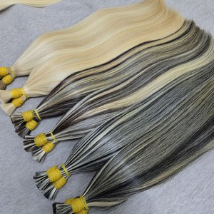 Cheveux humains vierges bruts vietnamiens en gros |   Extensions de cheveux naturels ondulés et lisses en vrac, prix d'usine - Product Image 1