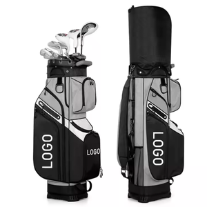 Custom Luxury Leather <b>Golf</b> <b>Stand</b> <b>Bags</b> With Lightweight Construction Stable Folding Legs Spacious Storage and Personalized - Product Image 5