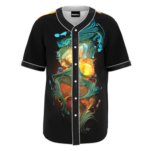 Uniforme Deportivo Personalizado de Béisbol Unisex, Impresión de Logotipo, OEM, ODM, Ropa de Yoga Personalizable, 100% Poliéster Antibacteriano - Product Image 1