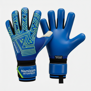 Wholesale High <b>grip</b> football gloves Professional goalkeeper gloves Custom design for USA market goalkeeper gloves - Product Image 2