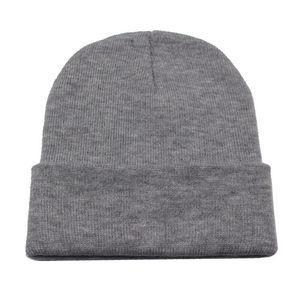 Winter Unisex <b>Beanie</b> Hats Custom Logo Solid Digital Printing-Keep Warm Soft Wool Blend Toboggan Cap Ski Business Travel - Product Image 1