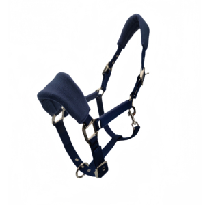 Promotion Vente en Gros : Collier de Tête Équestre Réglable avec Rembourrage en Polaire Bleu Clair, Halter Doux Personnalisé - Product Image 5