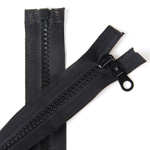 Wholesale Custom Injection Molded High Strength Durable Plastic Teeth Resin <b>Zipper</b> Invisible for Outdoor Gear Tents Uniforms - Product Image 1