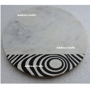 Tabla de cortar de mármol y resina hecha a mano de estilo moderno/bloques personalizados frutas verduras tabla de cortar queso a los mejores precios - Product Image 1