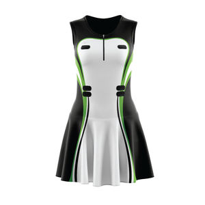 Vestido de Tenis Sublimado Personalizado para Mujer con Bolsillo para Pelotas, Ropa Deportiva Corta Transpirable, Fabricante Mayorista OEM - Product Image 6