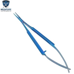 MEDIPURE INSTRUMENTS Porte-aiguilles micro en titane de qualité supérieure, instrument microchirurgical de précision pour microvasculaire, ophtalmologie et ORL - Product Image 6