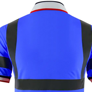 Camisetas Polo de Manga Corta para Hombre, de Alta Visibilidad, con Cinta Reflectante, para Trabajo, Construcción, Diseño Sólido y Liso - Product Image 5
