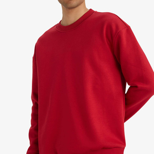 Sweat-shirt à capuche en coton uni personnalisé OEM pour hommes - Product Image 1