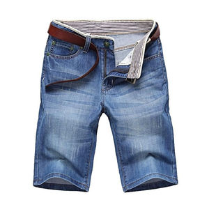 Shorts de plage décontractés pour hommes, à cordon de serrage, séchage rapide, respirants, en tricot, avec poches - Product Image 4