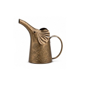 Regadera Metálica con Forma de Elefante, Acabado Galvanizado, Herramienta de Jardinería Duradera - Product Image 2