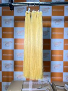 100% Virgin Hair Extensions Raw Vietnamese Human Hair Super Double Drawn <b>Bleached</b> and Dyed in Various Colors - Product Image 5