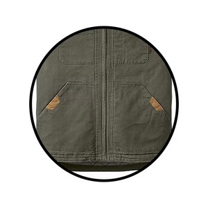 Chaleco Vaquero Tejido de Alta Calidad con el Mejor Diseño Personalizado para Hombre, Prenda Exterior Informal con Botones, Transpirable, 100% Algodón, Novedad de Otoño, Estilo Urbano - Product Image 6