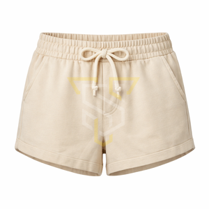 Shorts de Algodón para Mujer, Estilo Urbano, Diseño Personalizado OEM, Cintura Elástica Transpirable, Última Tendencia, Ropa Casual de Alta Calidad - Product Image 1