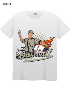 Camiseta de Béisbol Negra Formal Personalizada con Estampado Frontal, Tejida con Impresión Digital para Hombre y Mujer, de Secado Rápido y Antiencogimiento - Product Image 5