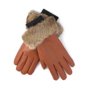 Guantes de Invierno Unisex de Cuero Genuino con Forro de Lana Suave, Guantes Cálidos, Venta al Por Mayor de Fábrica OEM - Product Image 4