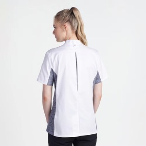 Uniformes de Trabajo de Manga Corta para Chef de Restaurante, Uniformes de Cocina con Doble Botonadura para Panadería, Cafetería, Camarero, Servicio de Alimentos - Product Image 4
