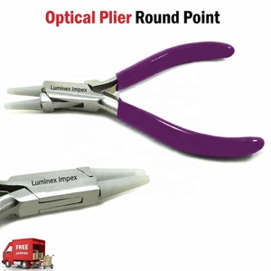 Half Flat Half Round Nose Pliers Premium Quality Tool Steel Smooth <b>Tension</b> <b>Wire</b> Bending Jewellery Pliers Jewellery Mak - Product Image 3