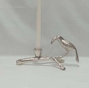 Wholesale Luxury Handcrafted Aluminium Candle <b>Stand</b> with Elegant Design for Living Room Bedroom Hotel and Restaurant Decoration - Product Image 2