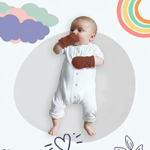<b>Baby</b> <b>Mittens</b> Soft Breathable Cotton 95% Bamboo, 5% Spandex <b>Scratch</b> Protection Gloves - Product Image 2
